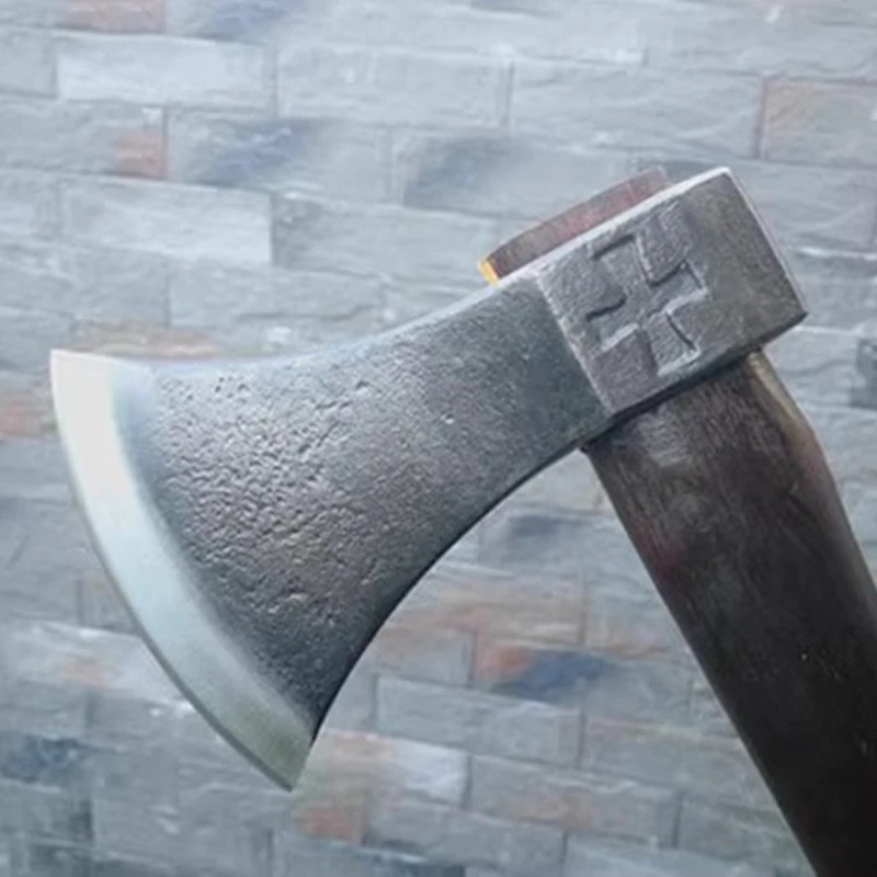 Hacha vikinga forjada de autod - Camp Axe Hatchet reseña y precio