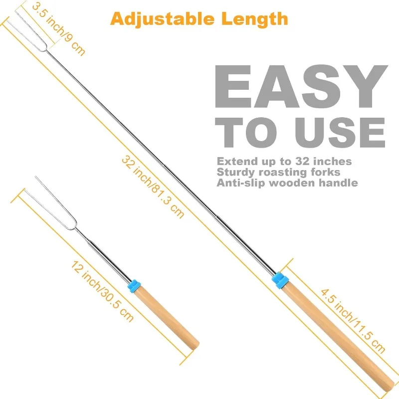 Pinchos Extensibles de Acero I - Kitchen Outdoor Camping reseña y precio