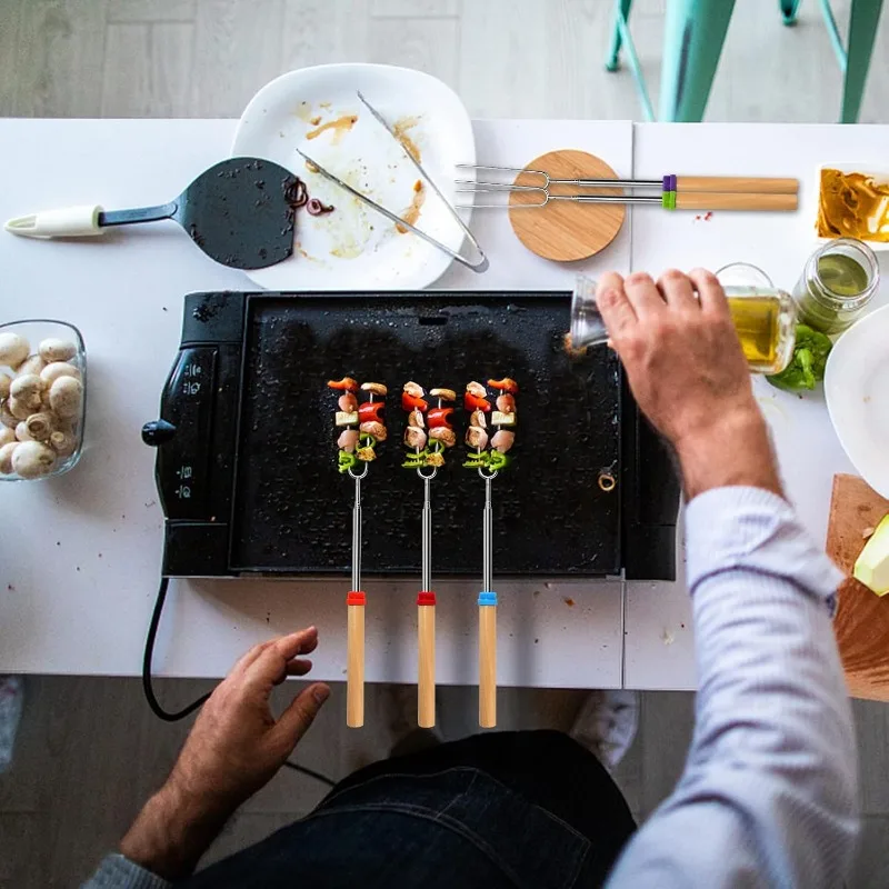 Pinchos Extensibles de Acero I - Kitchen Outdoor Camping reseña y precio