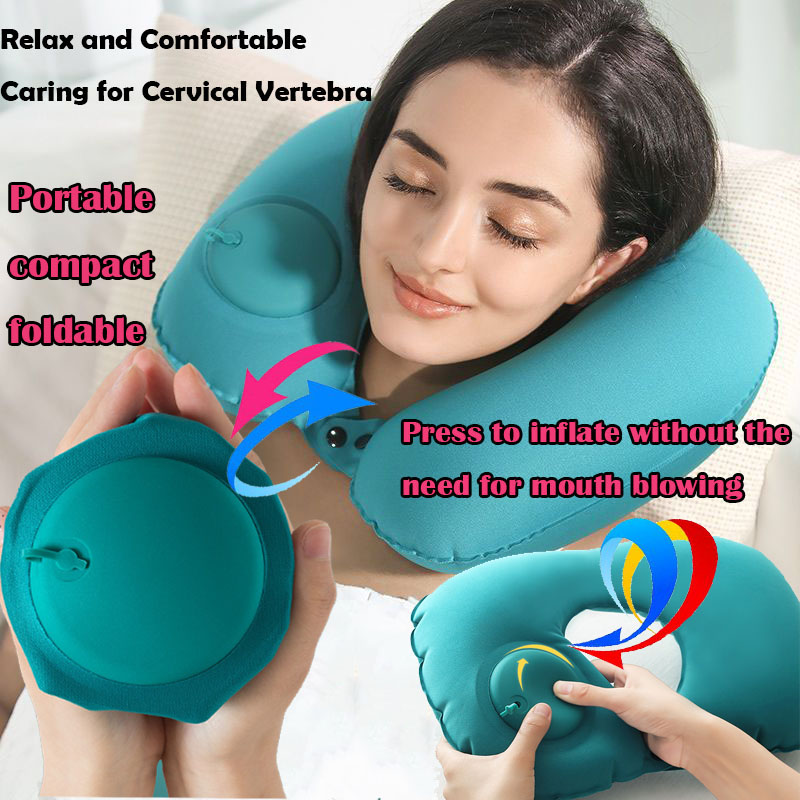 Almohada inflable portátil par - Outdoor Camping Stores reseña y precio