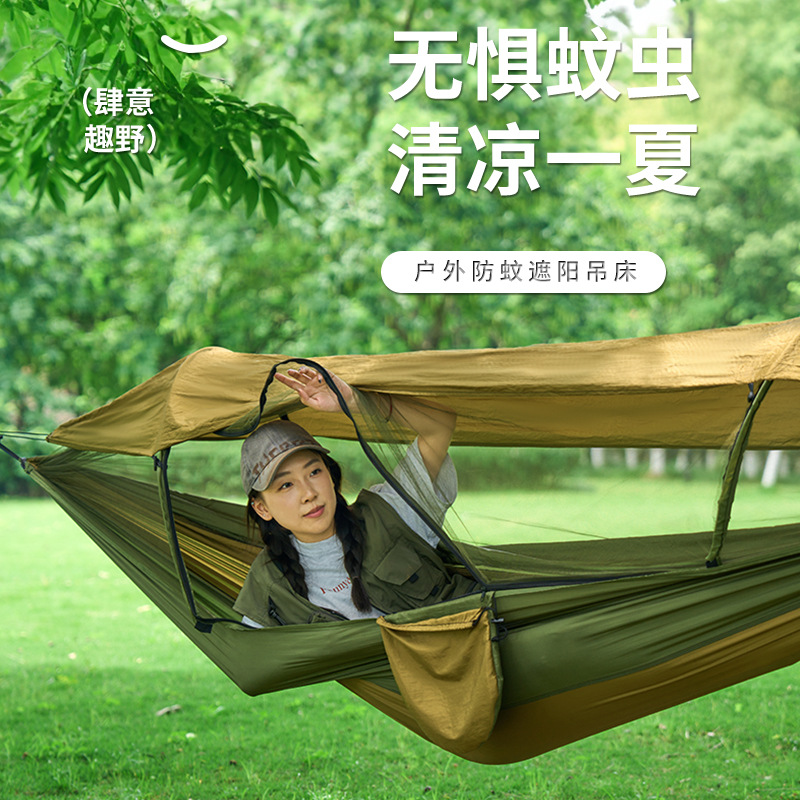 Hamaca antimosquitos para camp - Camping Hammock reseña y precio