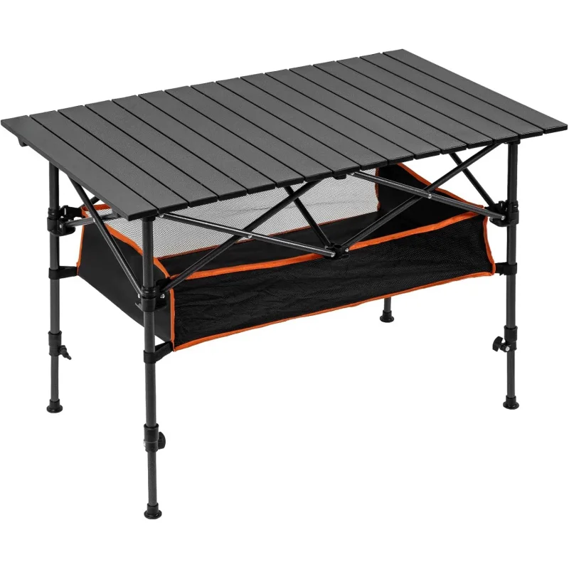 Mesa de Camping Plegable con C - Outdoor Camping Table With Storage reseña y precio