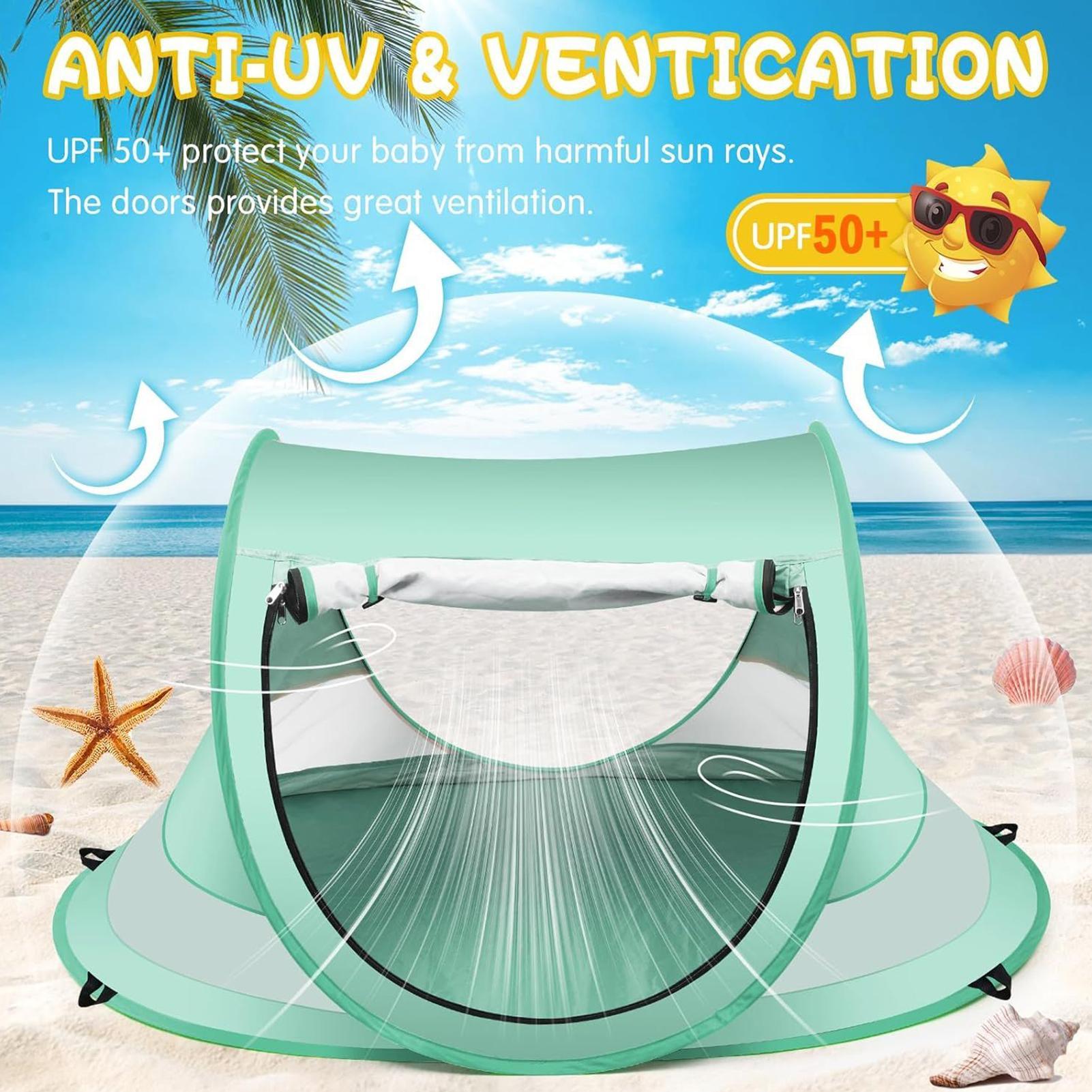 Carpa de Playa para Niños con  - Outdoor Camping Games For Kids reseña y precio