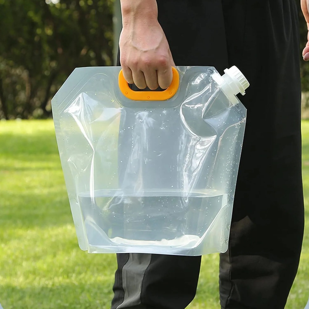 Bolsa de agua portátil de 5L,  - Outdoor Camping Water Jug reseña y precio