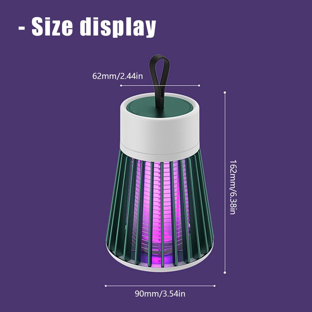 Lámpara eléctrica antimosquito - Outdoor Camping Bug Zapper reseña y precio
