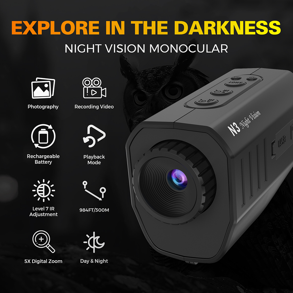 Dispositivo de Visión Nocturna - Outdoor Camping Videos reseña y precio