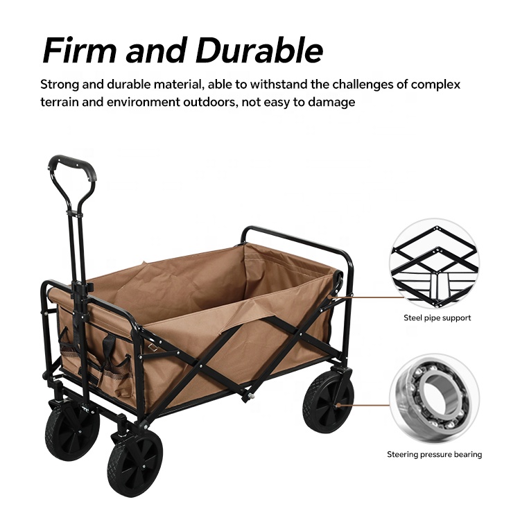 Carrito de Pesca Plegable HOMF - Outdoor Camping Wagon reseña y precio