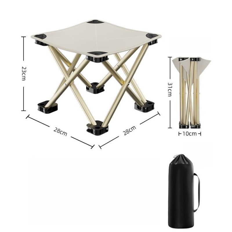 Nuevo taburete plegable Maza c - Outdoor Camping Table And Chairs reseña y precio