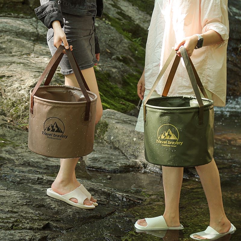 Cubo plegable para coche, lava - Outdoor Camping Sink reseña y precio
