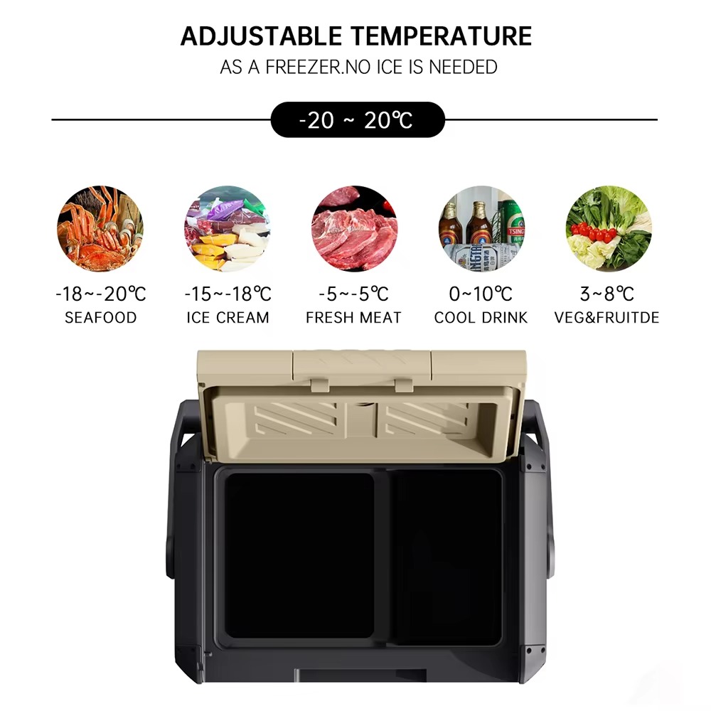 Refrigerador portátil del coch - Outdoor Camping Fridge reseña y precio