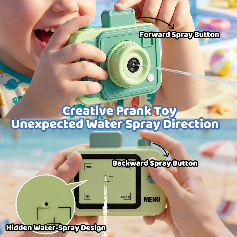 Pistola de Agua de Doble Cara  - Outdoor Camping Games For Kids reseña y precio