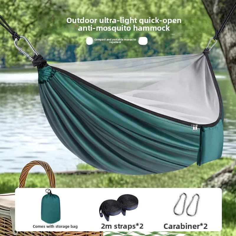 Hamaca ligera para acampar con - Camping Hammock reseña y precio