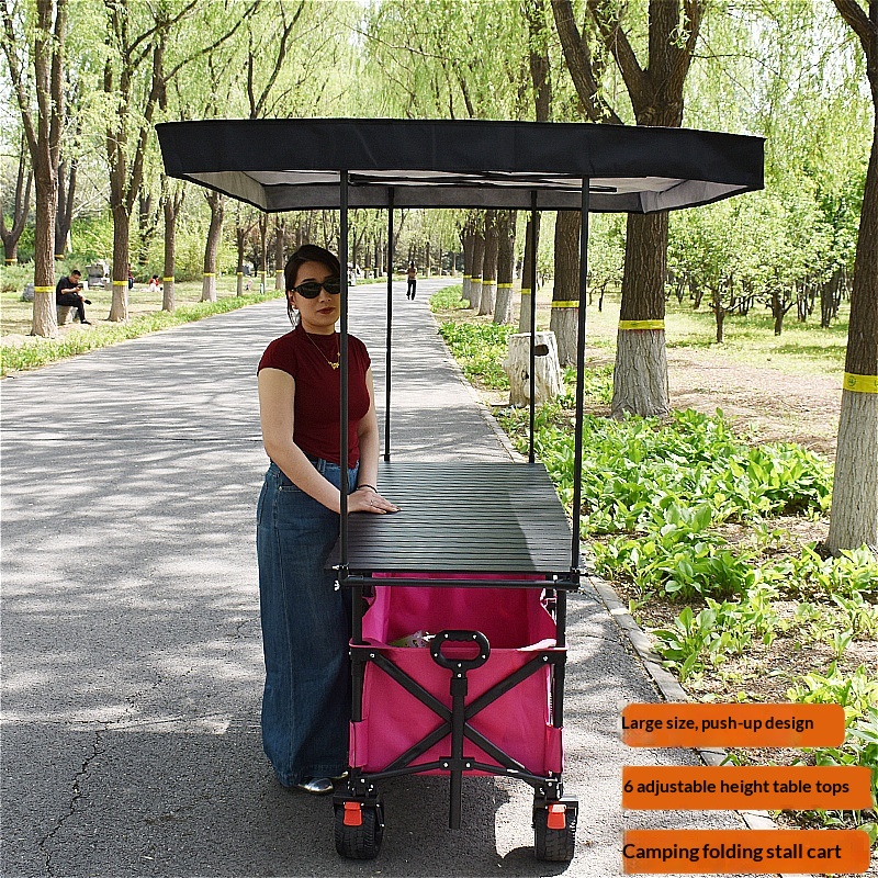 Carro Plegable de Ruedas Ancha - Outdoor Camping Wagon reseña y precio