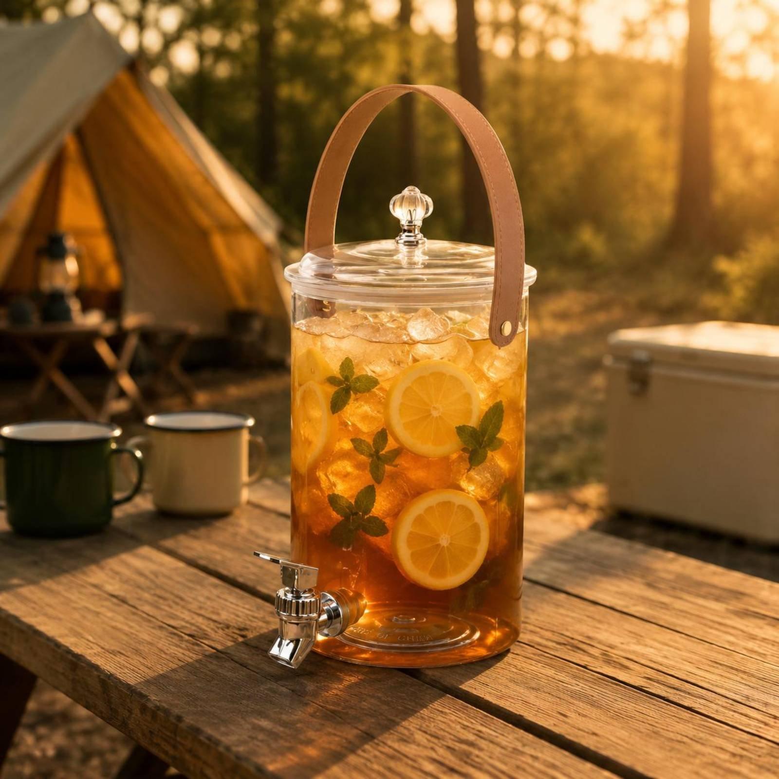 Jarra Dispensadora de Bebidas  - Outdoor Camping Water Jug reseña y precio