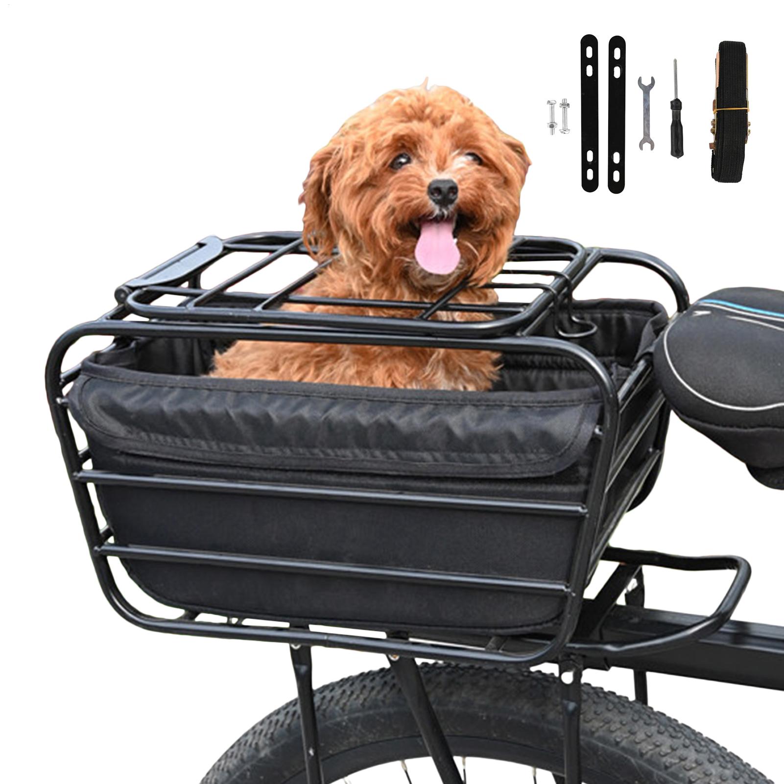 Cesta trasera para bicicleta d - Outdoor Camping Stores reseña y precio