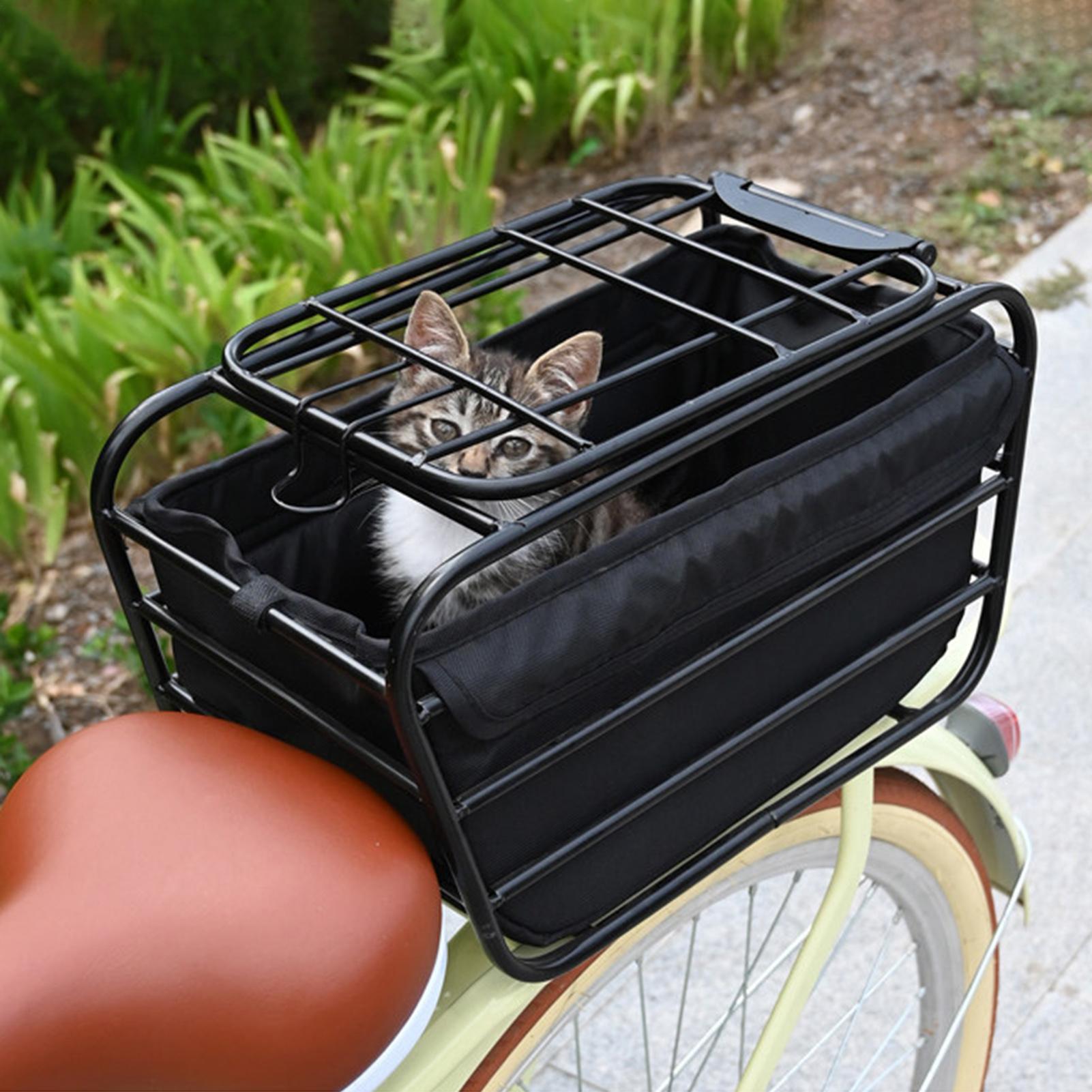 Cesta trasera para bicicleta d - Outdoor Camping Stores reseña y precio
