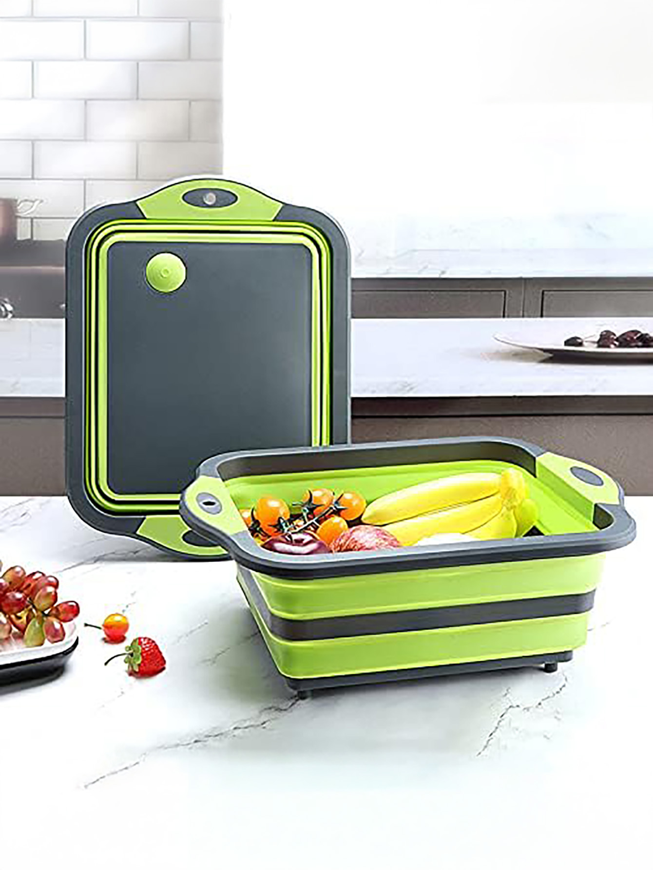 Tabla de cortar plegable para  - Outdoor Camping Sink reseña y precio