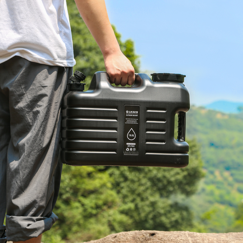 Contenedor de agua de gran cap - Outdoor Camping Water Jug reseña y precio
