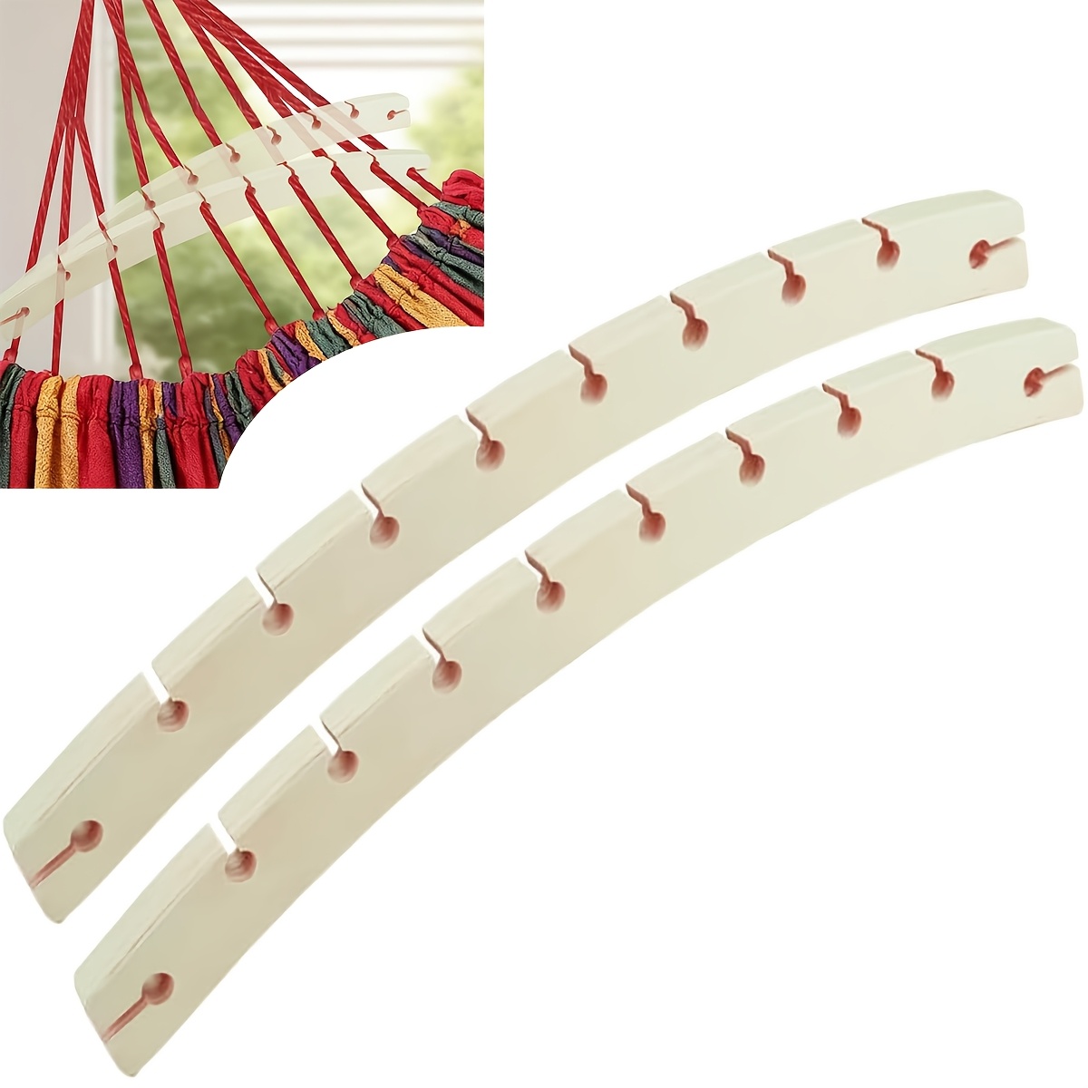 2 Barras Separadoras de Madera - Camping Hammock reseña y precio