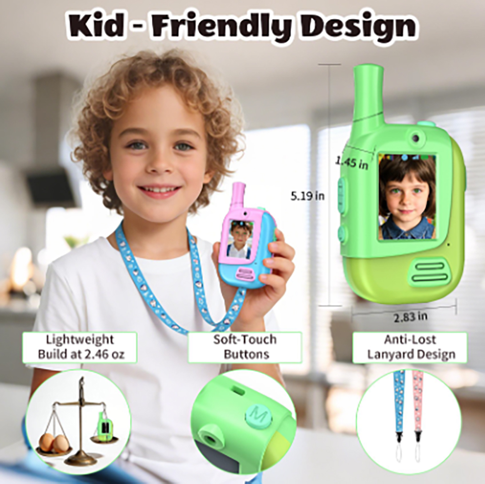 Paquete de 2 Walkie Talkies Re - Outdoor Camping Videos reseña y precio