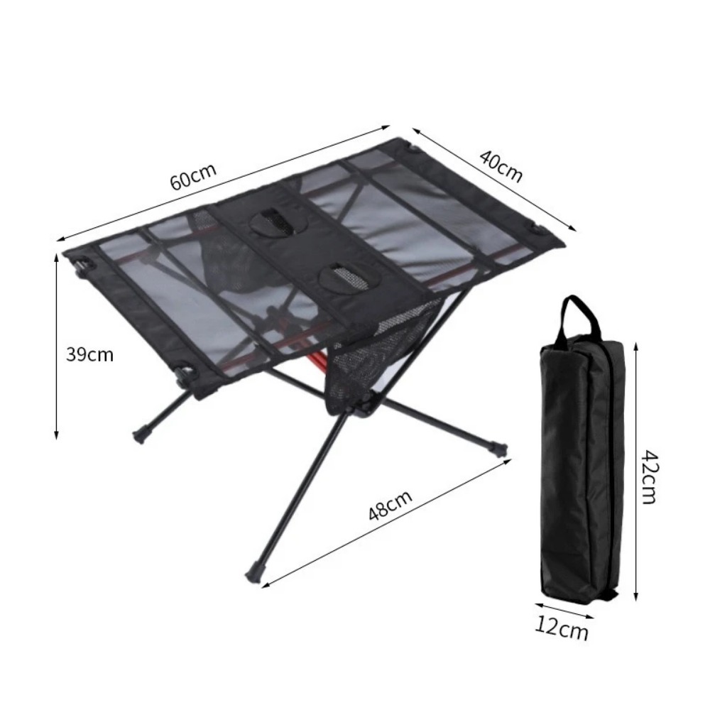 Mesa Plegable Ultraligera para - Outdoor Camping Table With Storage reseña y precio
