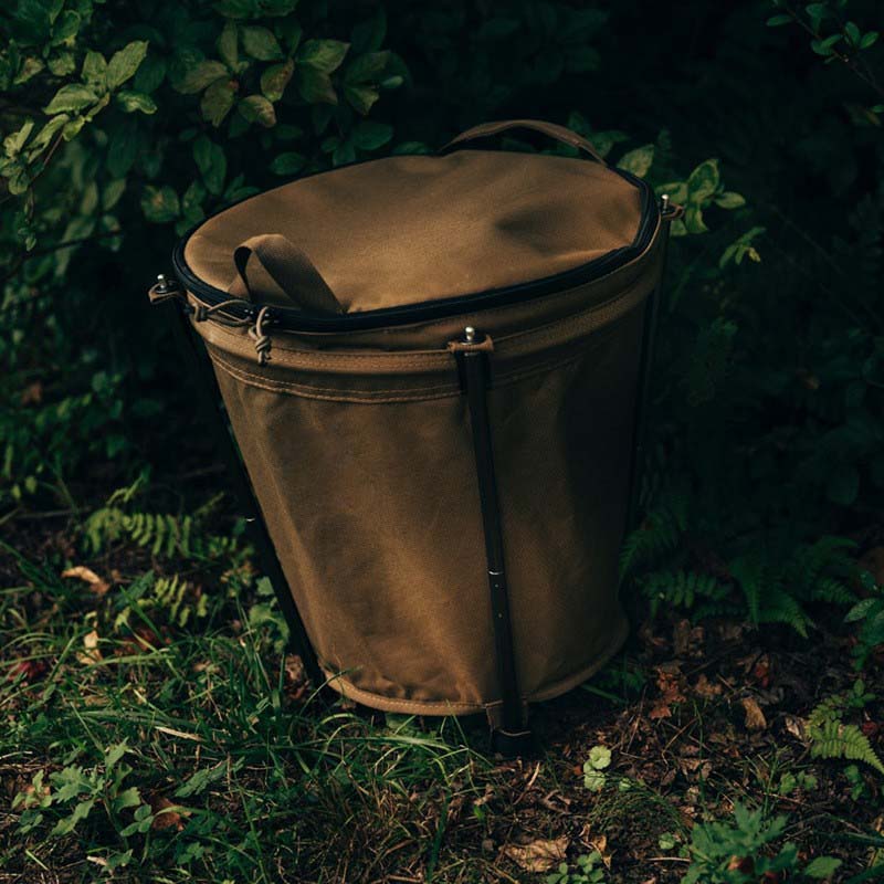 Cubo de basura para acampar al - Outdoor Camping Bin reseña y precio