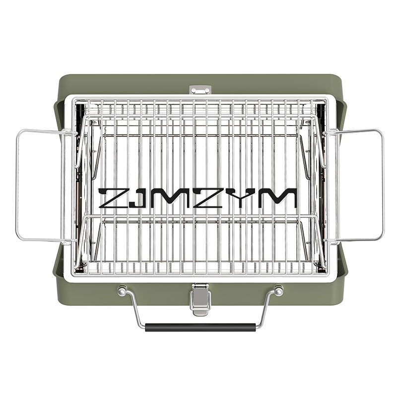 Parrilla de barbacoa plegable, - Outdoor Camping Sink reseña y precio