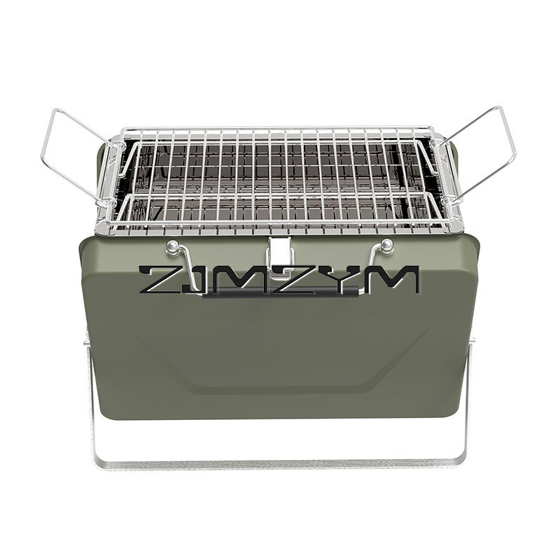 Parrilla de barbacoa plegable, - Outdoor Camping Sink reseña y precio