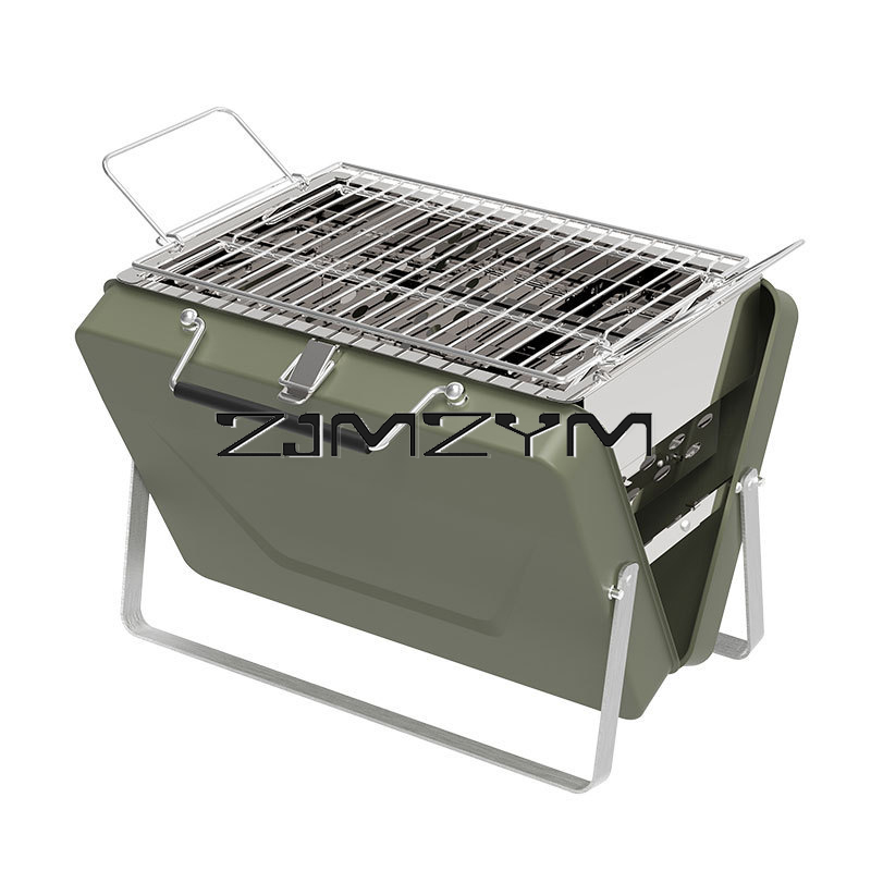 Parrilla de barbacoa plegable, - Outdoor Camping Sink reseña y precio