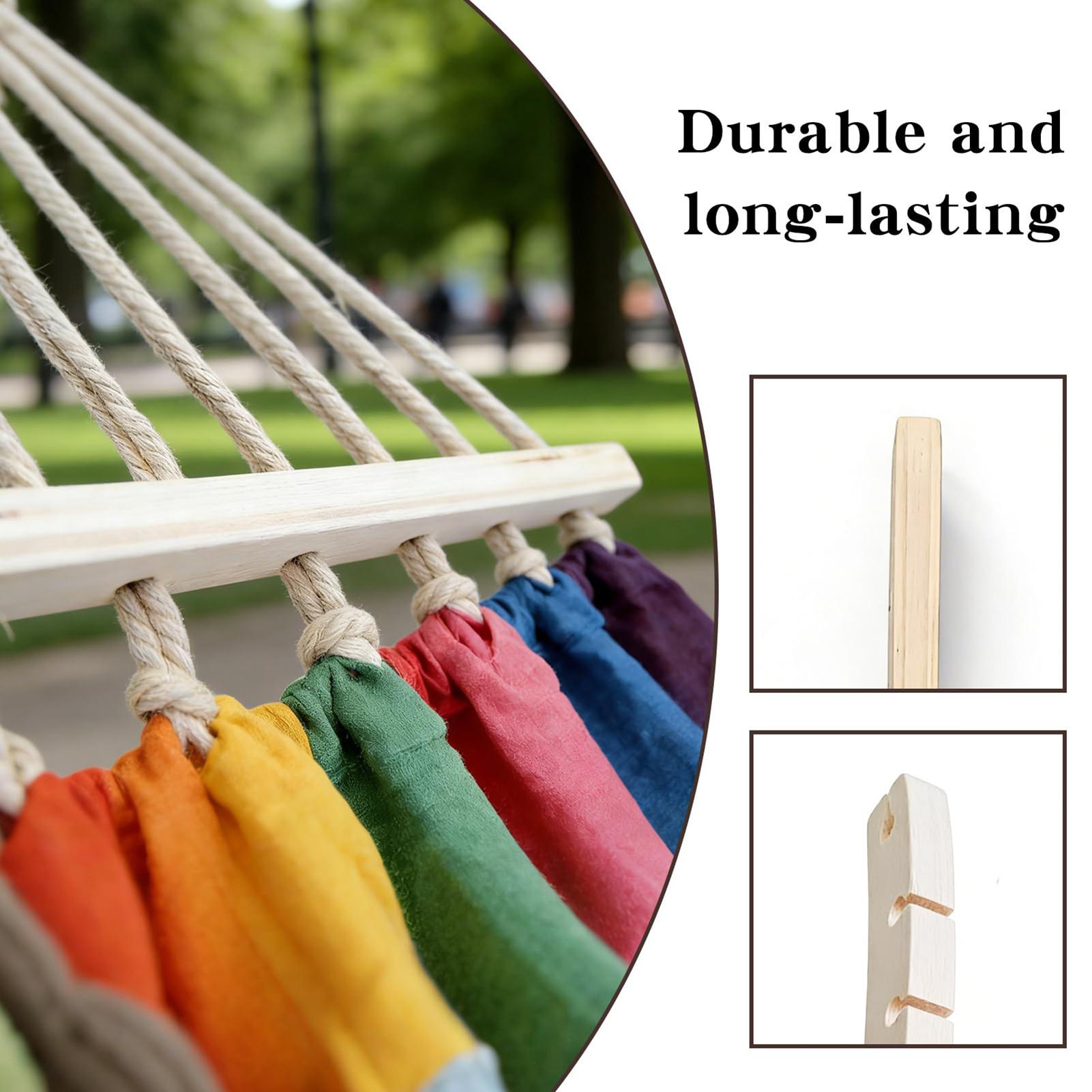 Barras Separadoras de Madera p - Camping Hammock reseña y precio