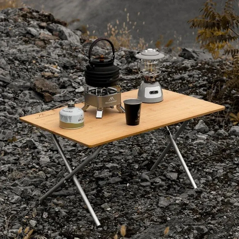MOUNTAINHIKER Mesa Plegable de - Outdoor Camping Table With Storage reseña y precio