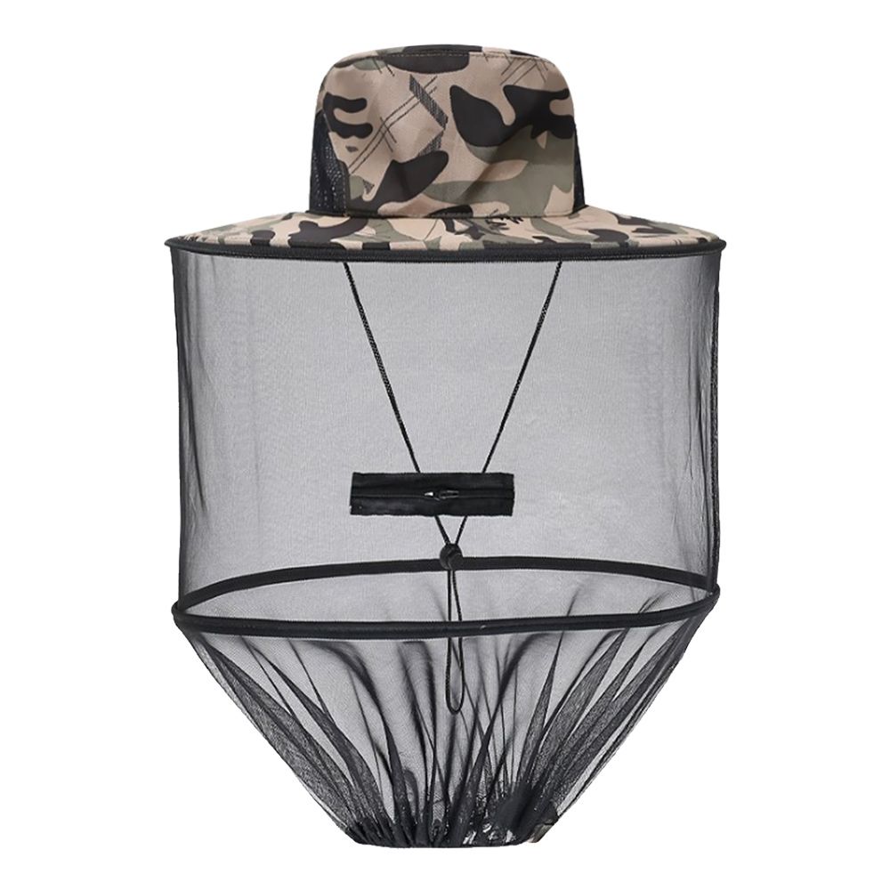 Gorra de Pesca con Malla Antim - Outdoor Camping Bug Zapper reseña y precio